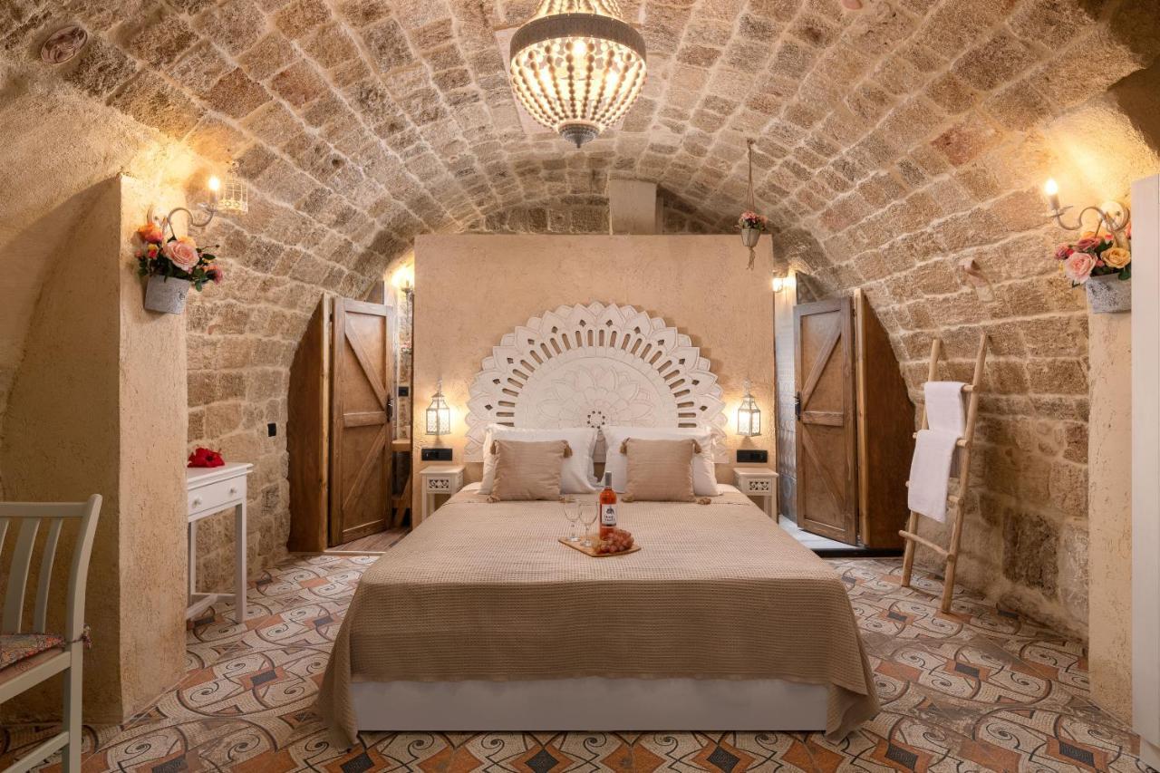 Stone Cave Suite Rhodes City Zewnętrze zdjęcie